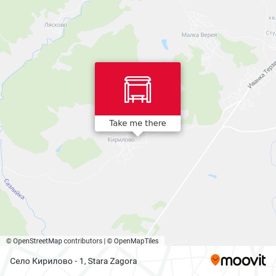 Село Кирилово - 1 map
