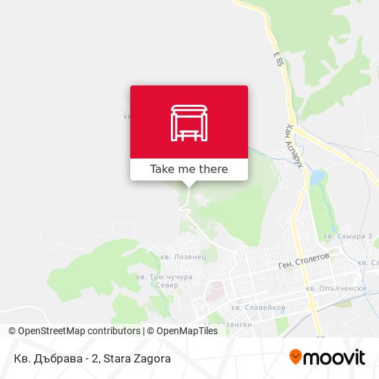 Кв. Дъбрава - 2 map