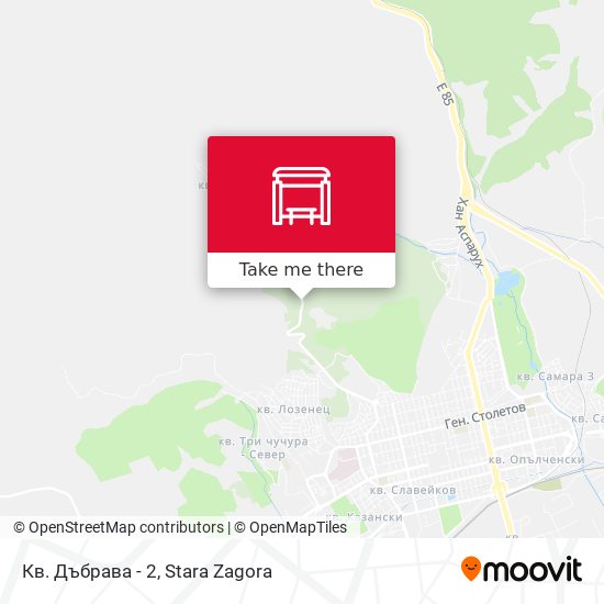 Кв. Дъбрава - 2 map