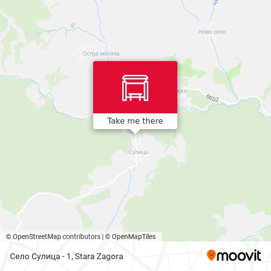 Село Сулица - 1 map