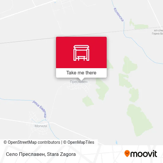 Карта Село Преславен