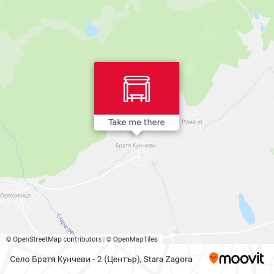 Село Братя Кунчеви - 2 (Център) map