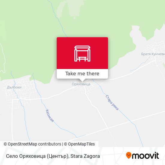 Село Оряховица (Център) map