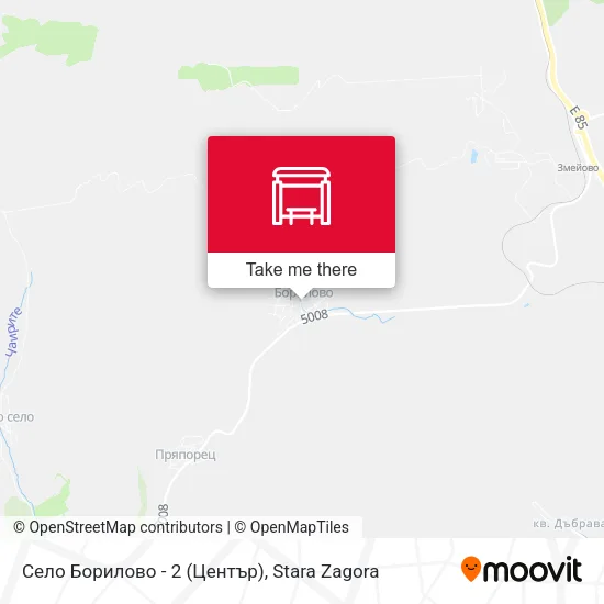 Село Борилово - 2 (Център) map