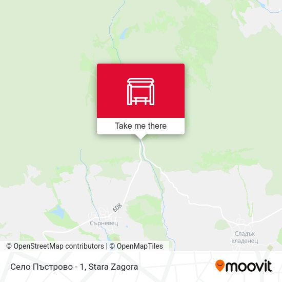 Карта Село Пъстрово - 1
