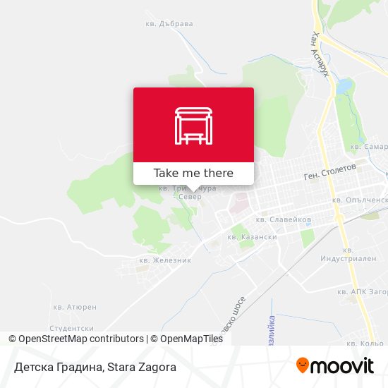 Детска Градина map