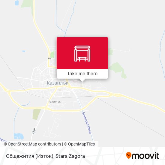 Общежития (Изток) map