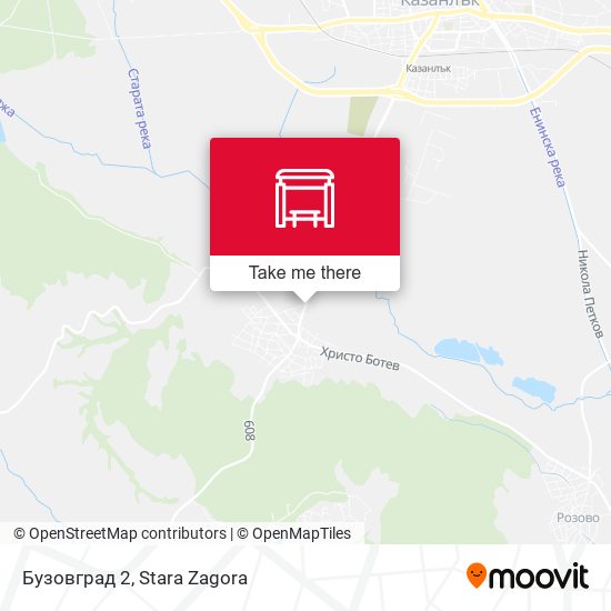 Бузовград 2 map