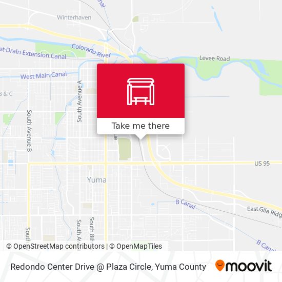 Mapa de Redondo Center Drive @ Plaza Circle