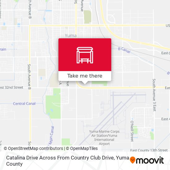 Catalina Drive Across From Country Club Drive map