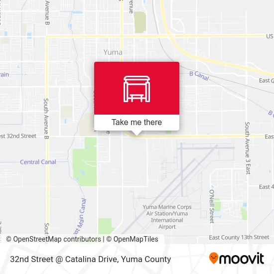 32nd Street @ Catalina Drive map