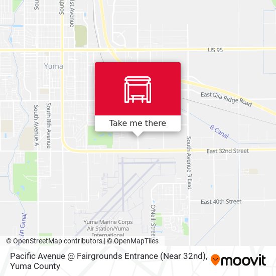 Pacific Avenue @ Fairgrounds Entrance (Near 32nd) map