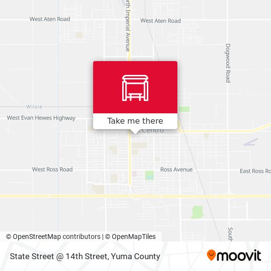 State Street @ 14th Street map