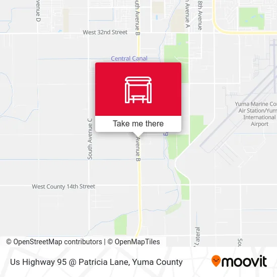 Us Highway 95 @ Patricia Lane map
