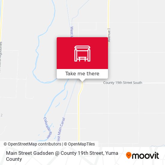 Main Street Gadsden @ County 19th Street map