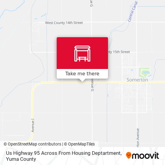 Us Highway 95 Across From Housing Deptartment map