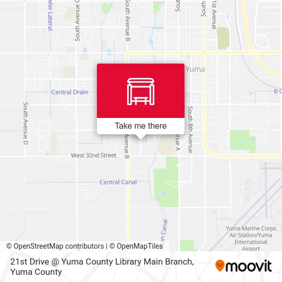 21st Drive @ Yuma County Library Main Branch map