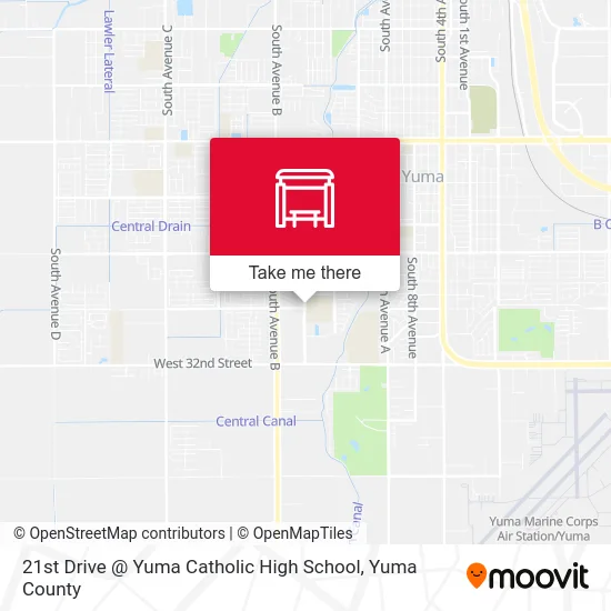 21st Drive @ Yuma Catholic High School map