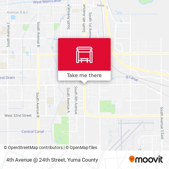 Mapa de 4th Avenue @ 24th Street