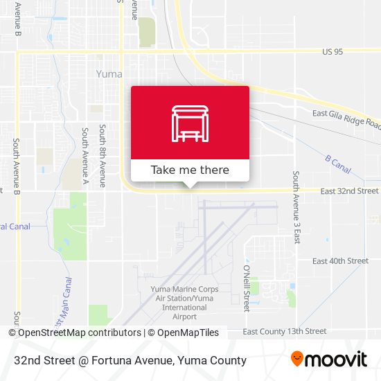 32nd Street @ Fortuna Avenue map