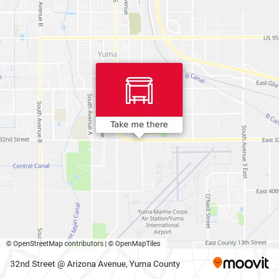 Mapa de 32nd Street @ Arizona Avenue