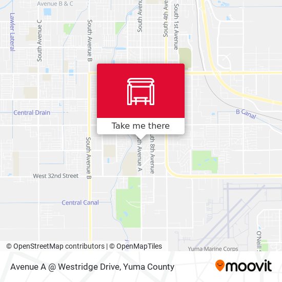Avenue A @ Westridge Drive map