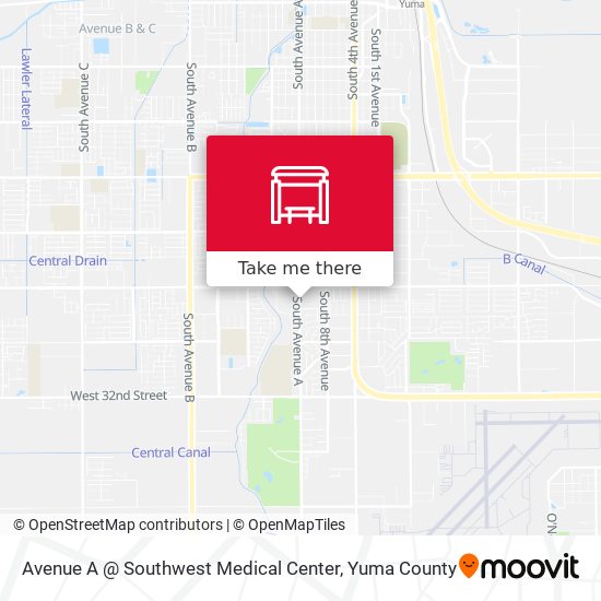 Avenue A @ Southwest Medical Center map