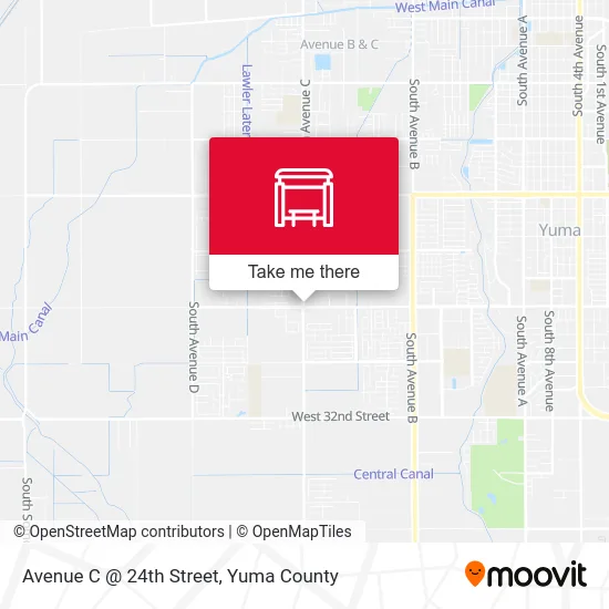 Avenue C @ 24th Street map