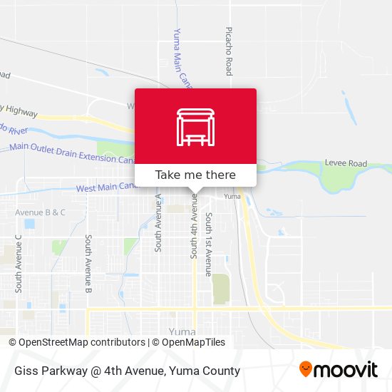 Giss Parkway @ 4th Avenue map