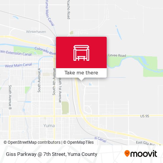 Mapa de Giss Parkway @ 7th Street
