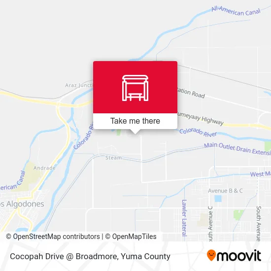 Cocopah Drive @ Broadmore map