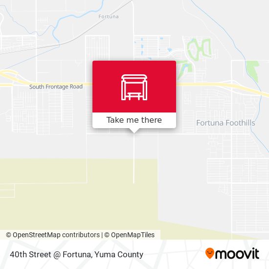40th Street @ Fortuna map