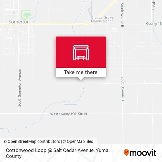 Mapa de Cottonwood Loop @ Salt Cedar Avenue