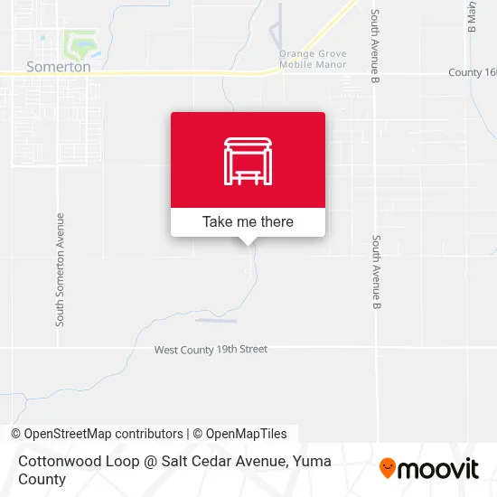 Cottonwood Loop @ Salt Cedar Avenue map