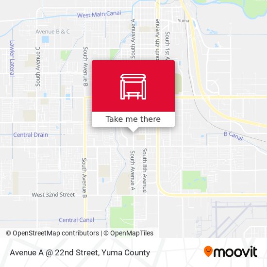 Avenue A @ 22nd Street map
