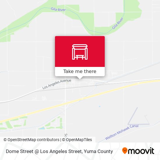 Mapa de Dome Street @ Los Angeles Street