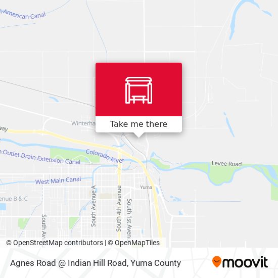 Agnes Road @ Indian Hill Road map