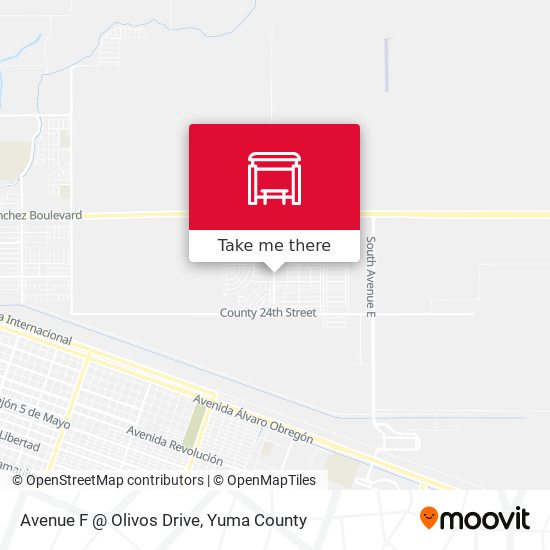 Mapa de Avenue F @ Olivos Drive