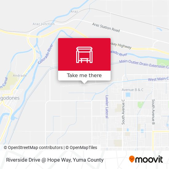 Riverside Drive @ Hope Way map
