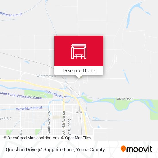 Quechan Drive @ Sapphire Lane map