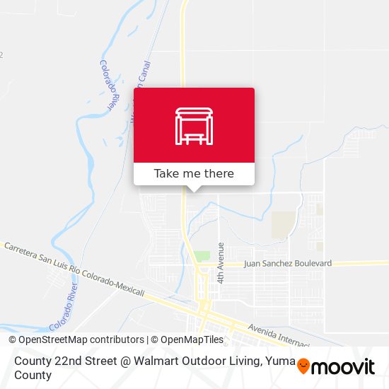 County 22nd Street @ Walmart Outdoor Living map