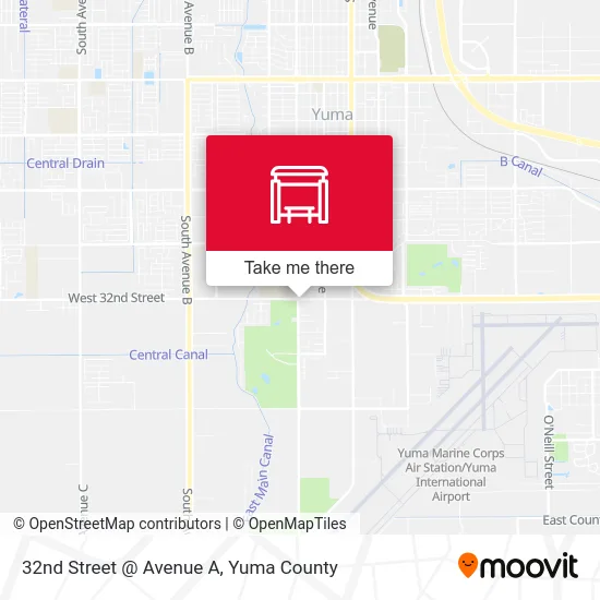 32nd Street @ Avenue A map