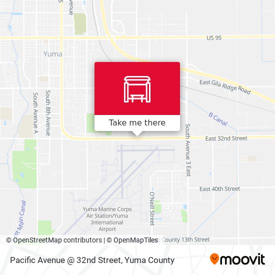 Pacific Avenue @ 32nd Street map