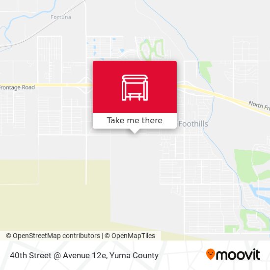 Mapa de 40th Street @ Avenue 12e