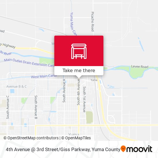 Mapa de 4th Avenue @ 3rd Street / Giss Parkway