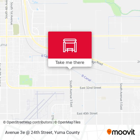 Avenue 3e @ 24th Street map