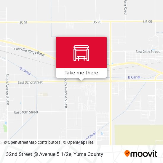Mapa de 32nd Street @ Avenue 5 1/2e