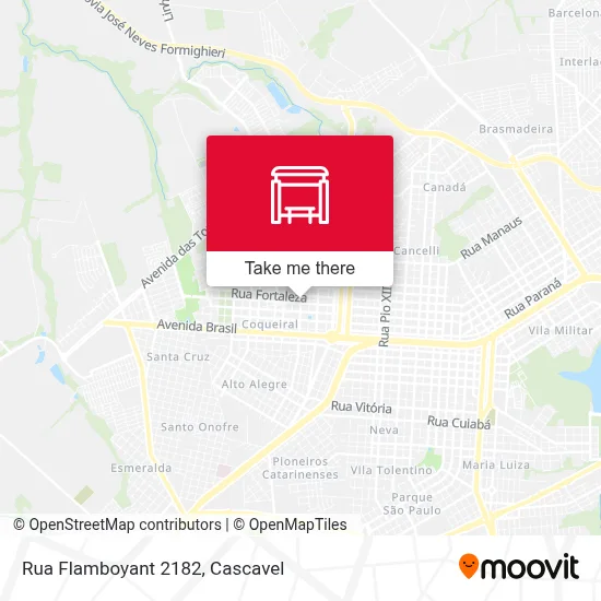Rua Flamboyant 2182 map
