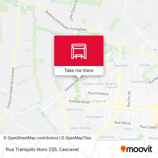 Rua Tranquilo Noro 255 map