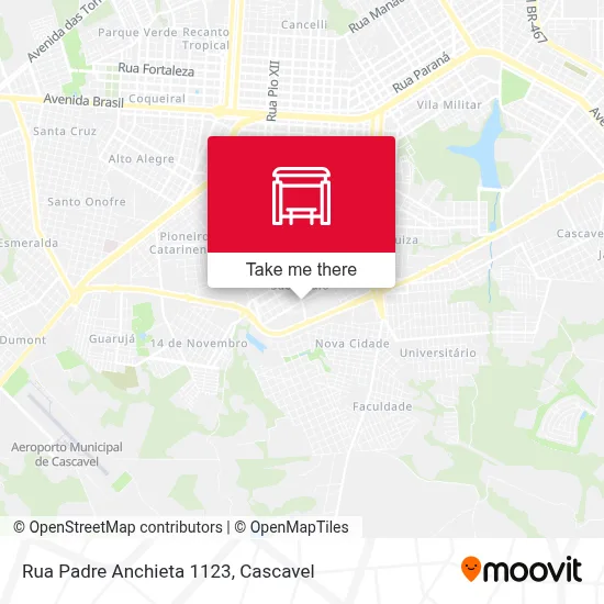 Rua Padre Anchieta 1123 map
